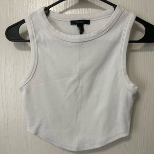 White crop top (Size S) from Forever 21